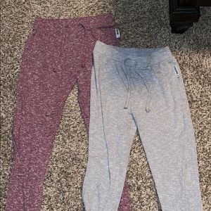 2 pairs of gymshark lounge pants